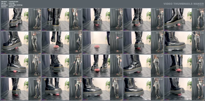 Your Cock Vs My Dr. Martens (Double Slave Version) - TAMYSTARLY CBT AND BOOTJOBS - MP4