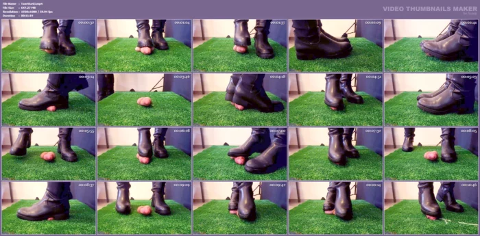 Riding Boots Hard Cock Trample, Stomp, Heels Crush, Bootjob - TAMYSTARLY CBT AND BOOTJOBS - MP4