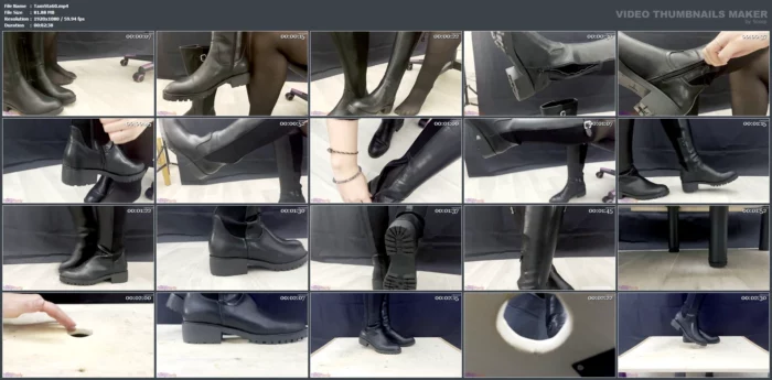 Riding Boots- First Stage - TAMYSTARLY CBT AND BOOTJOBS - MP4