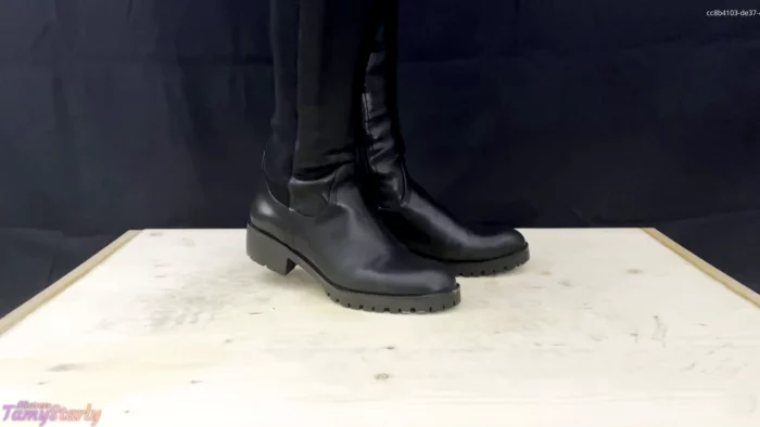 Riding Boots- First Stage - TAMYSTARLY CBT AND BOOTJOBS - MP4