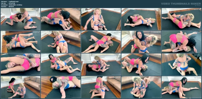 Taperedphysique Vs Bella Rockafella Sexy Wrestle - TAPERED PHYSIQUE - MP4