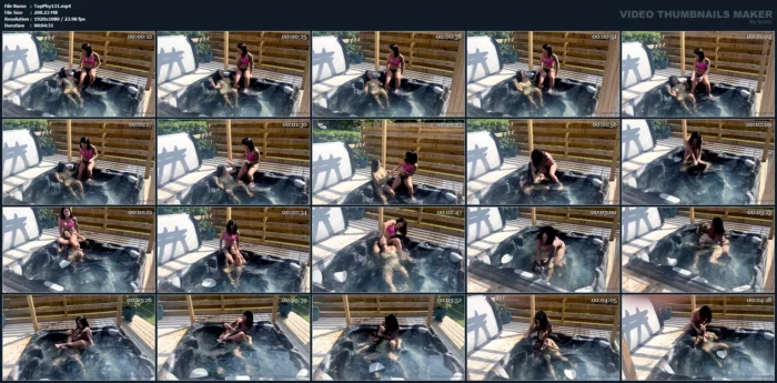 Fight In The Hot Tub - TAPERED PHYSIQUE - MP4