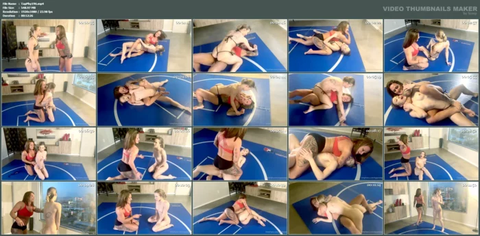 Strip Wrestling To Enf - Diana Vs Taperedphysique - TAPERED PHYSIQUE - MP4