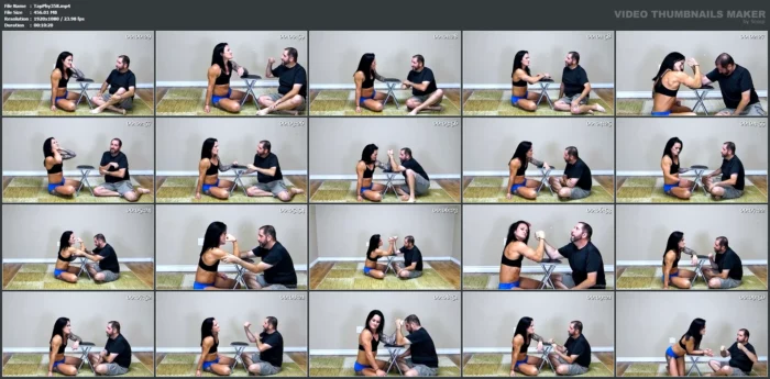 Davemeister In Scene: Arm Wrestling And Trash Talk - TAPERED PHYSIQUE - MP4