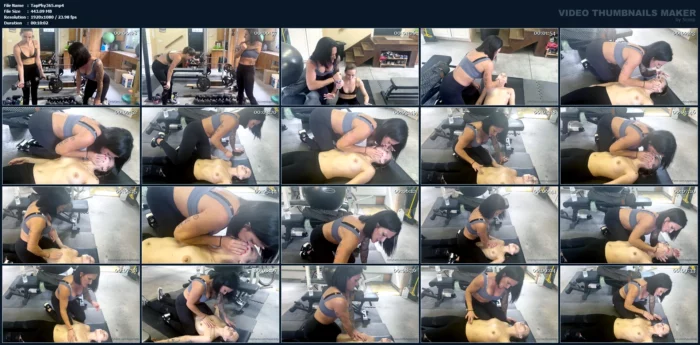 My Friend And I Are Working Out And She Passes Out So I Revive Her With Cpr! - TAPERED PHYSIQUE - MP4