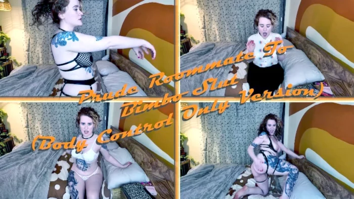 Prude Roommate To Bimbo Slut Body Control Version Only - THE ELEANOR GEE - MP4