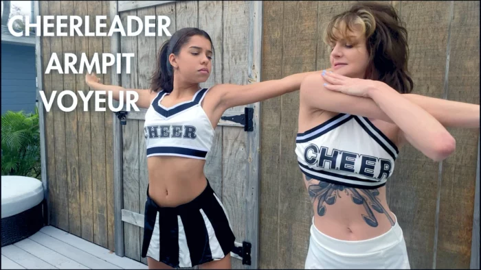 Cheerleader Armpit Voyeur - THE SENSITIVE SPOT / STELLA ELLE - MP4