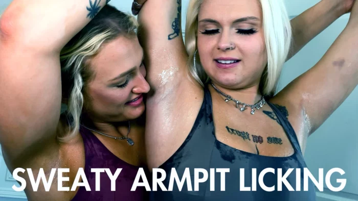 Sweaty Armpit Licking - THE SENSITIVE SPOT / STELLA ELLE - MP4