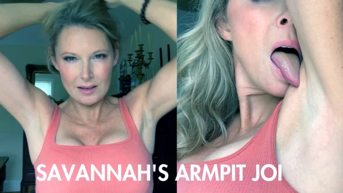 Savannah's Armpit JOI - THE SENSITIVE SPOT / STELLA ELLE - MP4