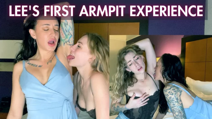 Lee's First Armpit Experience - THE SENSITIVE SPOT / STELLA ELLE - MP4