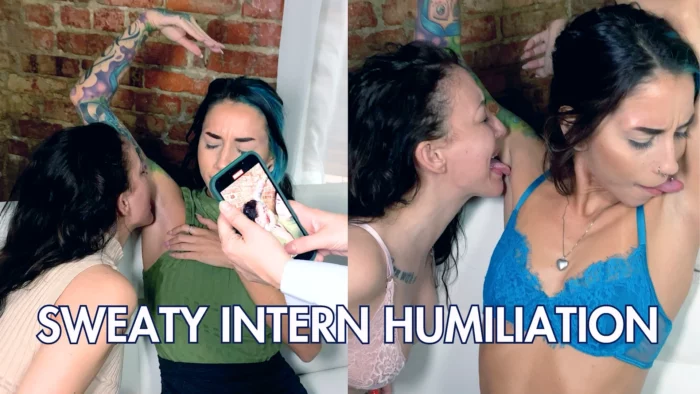 Sweaty Intern Humiliation - THE SENSITIVE SPOT / STELLA ELLE - MP4