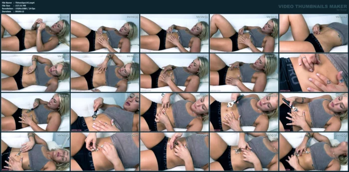 Sunni's Solo Bellygasm - THE SENSITIVE SPOT / STELLA ELLE - MP4