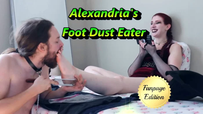 Alexandria's Foot Dust Eater - THEMDOM STUDIOS - MP4