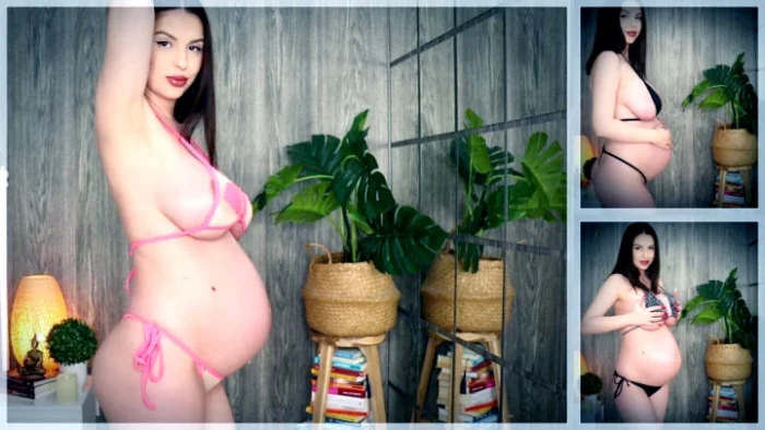 Bikini Try On Haul Pregnant Edition - TONNIA TAYLOR - MP4