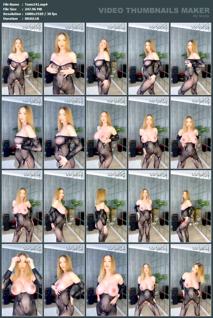 Pregnant In Bodystockings - TONNIA TAYLOR - MP4