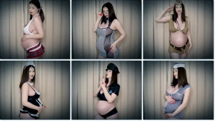 Roleplay Costumes Pregnant Haul - TONNIA TAYLOR - MP4