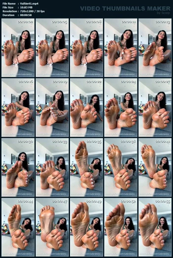 You Can Never Have Too Much Of My Soles - VALERIE SINS / CHURCH OF SINS - MP4