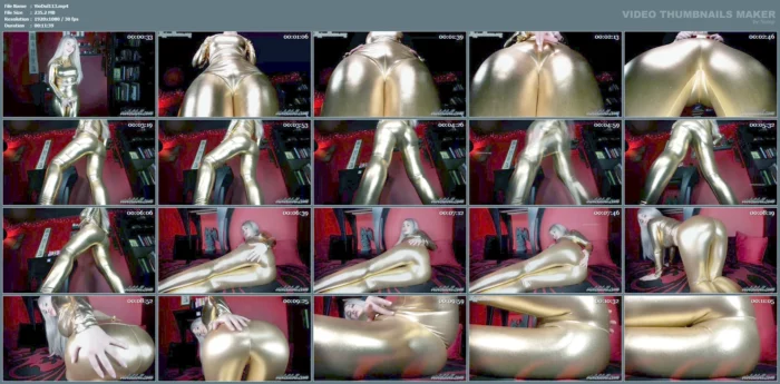 Worship My Golden Pussy - VIOLET DOLL - MP4