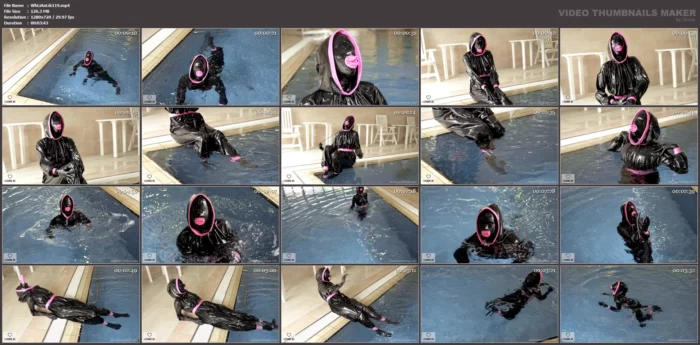 Black And Pink At The Pool - WHATLIZANNELIKES / LIZANNE_L - MP4