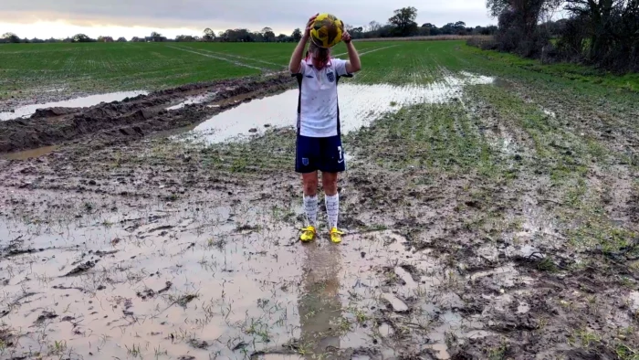 Muddy Football Practice (Womens Football) - WAMGIRLX - MP4