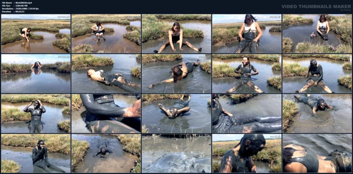 Playing In The Muddy Estuary - WAMGIRLX - MP4