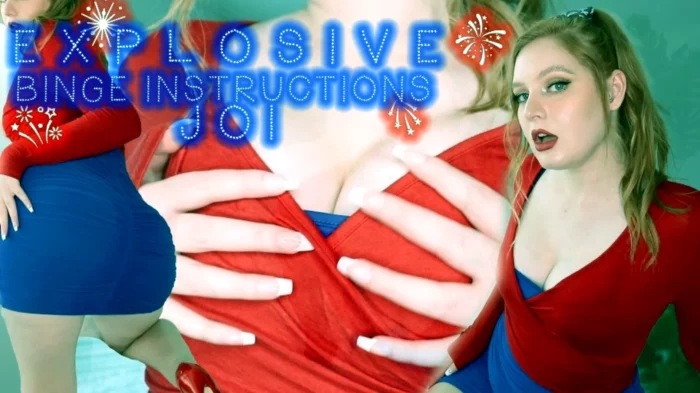 Explosive Binge Instructions + Joi - WYSTRI / PRINCESS WYSTRI - MP4