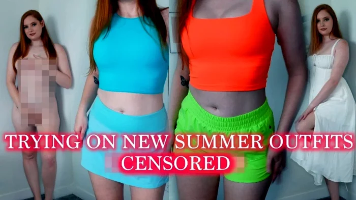 Trying On New Summer Outfits Censored - WYSTRI / PRINCESS WYSTRI - MP4