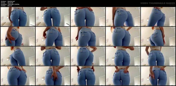 Yoga Pants Jerk Junkie Has to Pay for Attention - WYSTRI / PRINCESS WYSTRI - MP4