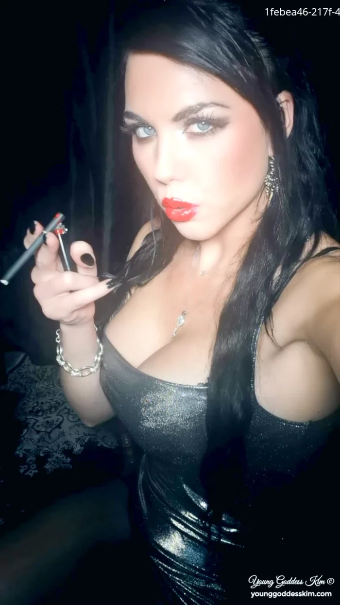 Crave It.. Worship, Smoke Slave! - YOUNG GODDESS KIM / GODDESS KIMS FANTASIES - MP4