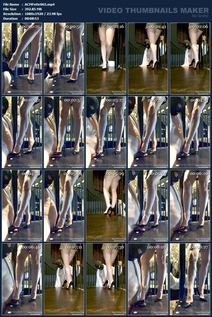 Louboutin Heels Licked Clean And For Being Such A Good Shoe Bitch - ACM FEET & HEELS - MP4