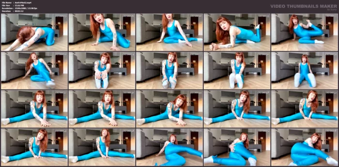 Stretching And You Watching, Silly - AMERICA FETISH MISTRESS BDSM - MP4