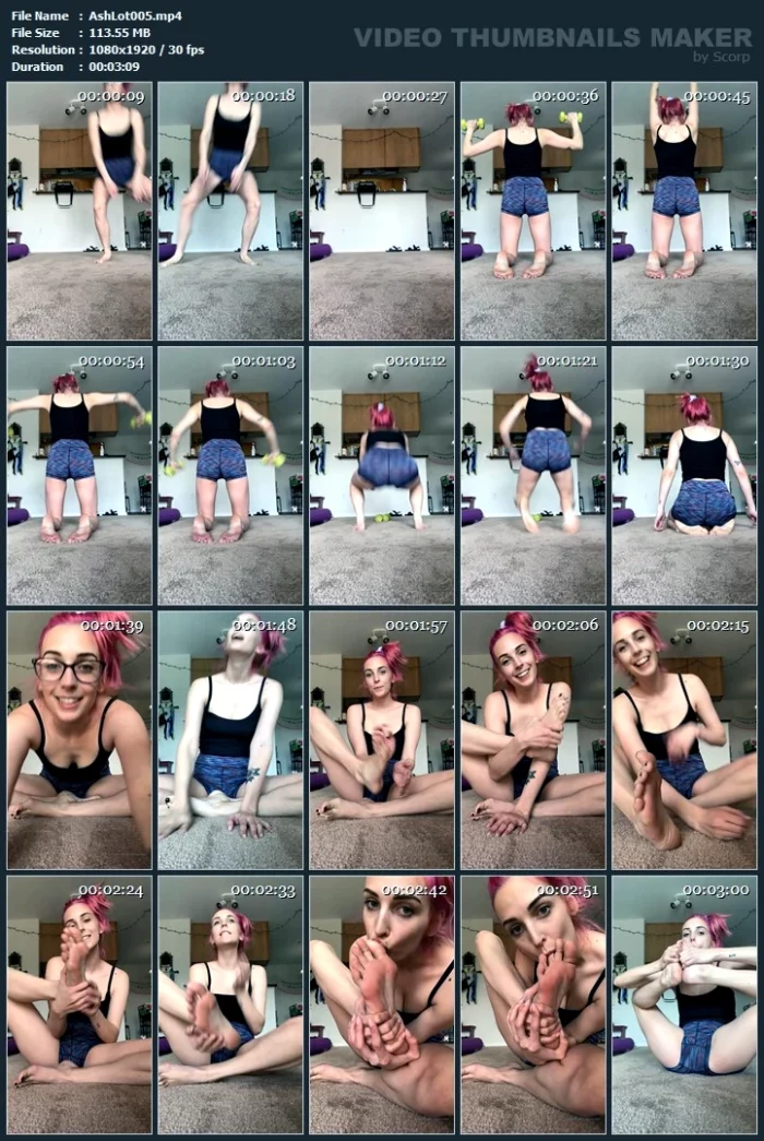 Catch The End Of My Workout And Then A Little Self Love - ASHLEY LOTTS - MP4