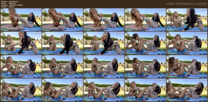 Pool Side Worship With The Lexiegrll - ASTRID MAE / SADGIRLASTRID - MP4