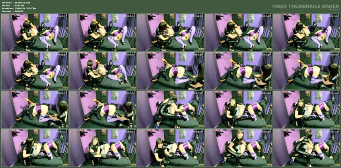 Double Anal Training - BEAUTY-OF-PAIN / LADY BETTY - MP4