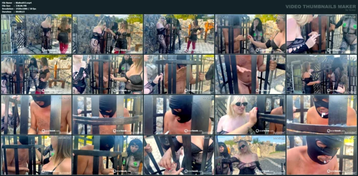 Ashtray & Spitoon Slave - MISTRESS MERCY RAGE / BLAZED BRAT - MP4