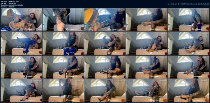 New Heels Try On - MISTRESS MERCY RAGE / BLAZED BRAT - MP4