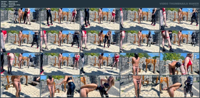 Cock Flogging & Ass Worship - MISTRESS MERCY RAGE / BLAZED BRAT - MP4