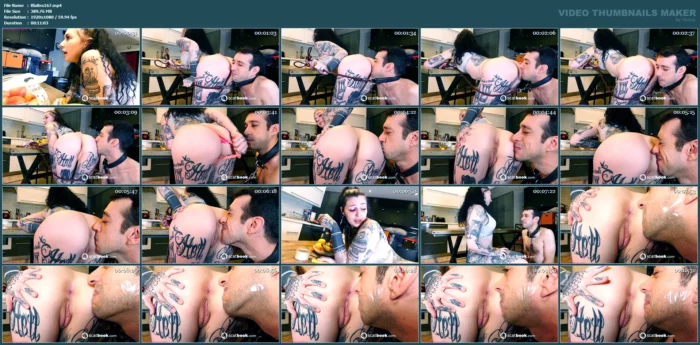Ass Slave Training - MISTRESS MERCY RAGE / BLAZED BRAT - MP4