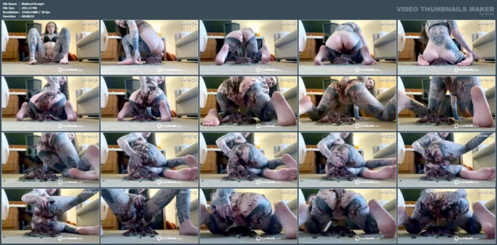 Cake Sitting Birthday Custom - MISTRESS MERCY RAGE / BLAZED BRAT - MP4
