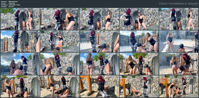 Ass Kissing - MISTRESS MERCY RAGE / BLAZED BRAT - MP4