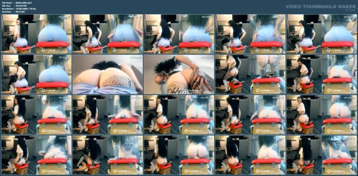 Ass Worship In Smotherbox - MISTRESS MERCY RAGE / BLAZED BRAT - MP4