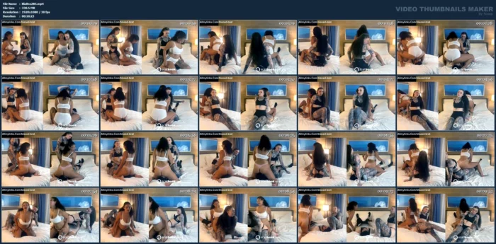 Sadistic Saran Wrap Smothering With Lilith Ivy - MISTRESS MERCY RAGE / BLAZED BRAT - MP4