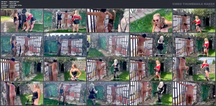 Chained & Flogged - MISTRESS MERCY RAGE / BLAZED BRAT - MP4
