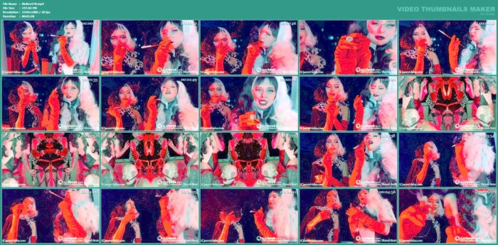 Cruellas Smoking - MISTRESS MERCY RAGE / BLAZED BRAT - MP4