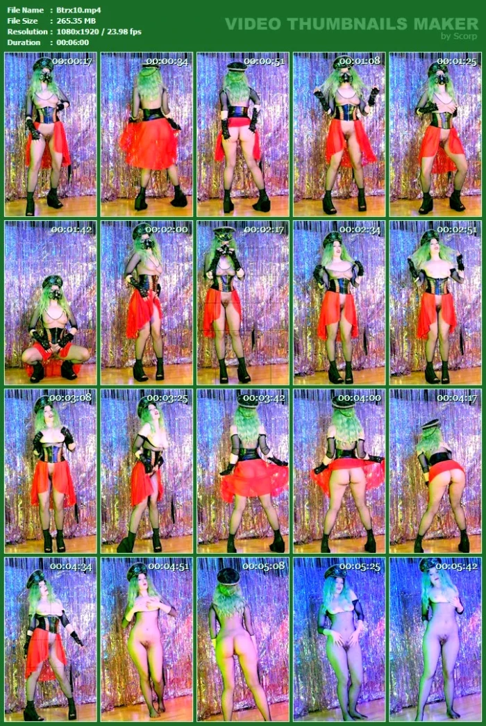 Cybergoth Dance - BEATRIX - MP4