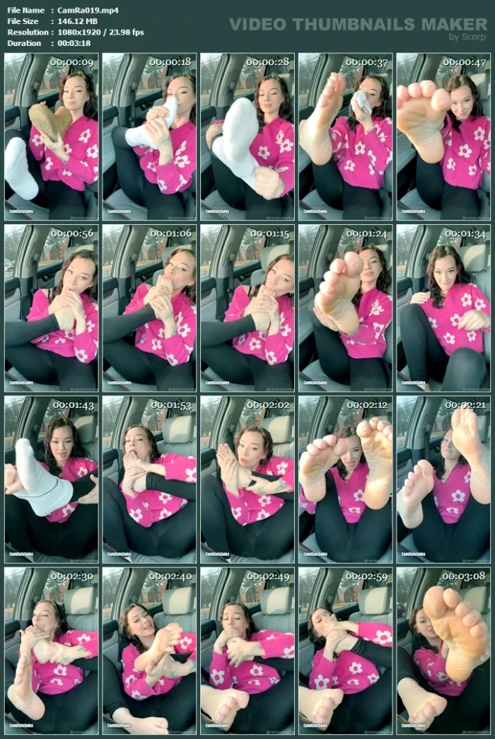 My Feet Get So Sweaty In My Furry Uggs, Especially When I'm Driving - CAMI RAE / CAMICUTESOLES - MP4