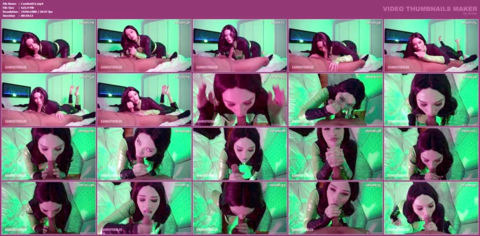 Shego Cosplay Blowjob And Facial! - CAMI RAE / CAMICUTESOLES - MP4