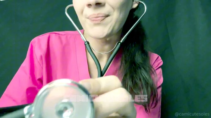 The Hot Nurse Fucks Her Patient - CAMI RAE / CAMICUTESOLES - MP4