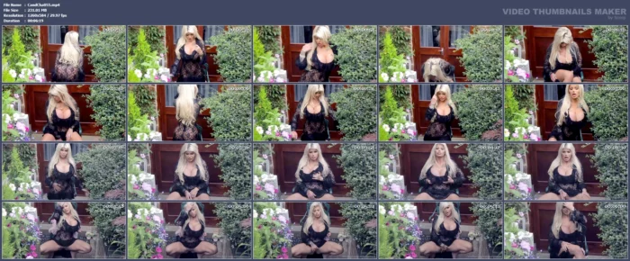 Garden Wank - CANDY CHARMS - MP4