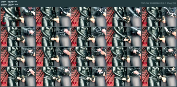 Close Up Of Multiple Ruined Handjob In Latex Gloves With Urethral Penetration And Pot Second View - CLOSE UP EXTREME - MP4